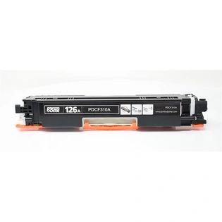 PDC-126-310A Black Toner Cartridge Compatible with HP CE310A Black