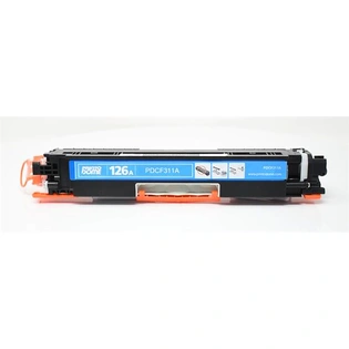 PDC-126-311A Cyan Toner Cartridge Compatible with HP CE311A Cyan