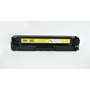 PDC-202-502A Yellow Toner Cartridge Compatible with HP CF 502A Yellow