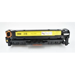 PDC-318Y Yellow Toner Cartridge Compatible with Canon 318 Yellow