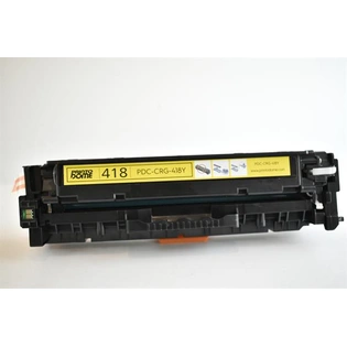 PDC-418Y Yellow Toner Cartridge Compatible with Canon 418 Yellow