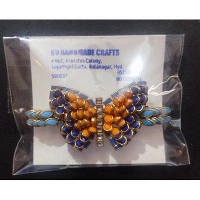 Handmade Colorful Butterfly Center Hair clips