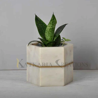 Marble Mini Planter