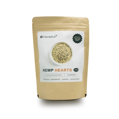 Hempbuti Hemp Hearts 250g - Packed With Omega 3, 6 & 9, Packed With B-vitamins, C & D, Rich In Calcium, Iron & Magnesium | Best For Protein Synthesis | Lean Muscle Catalyst