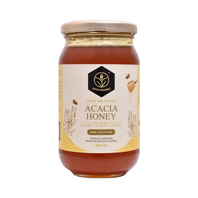 Shiva Organic Acacia Flower Honey 500g