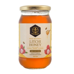 Shiva Organic Litchi Honey 500g