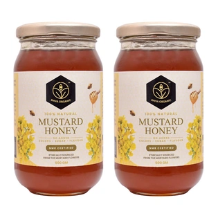 Shiva Organic Mustard Honey 1kg