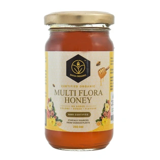 Shiva Organic Multi Flora Honey - Certified Organic 250g