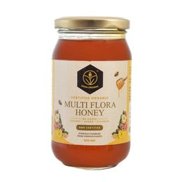 Shiva Organic Multi Flora Honey - Certified Organic 500g