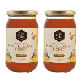 Shiva Organic Multi Flora Honey - Certified Organic 1kg