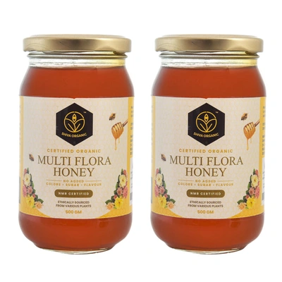 Shiva Organic Multi Flora Honey - Certified Organic 1kg