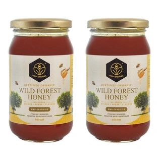 Shiva Organic Wild Forest Honey - Certified Organic 1kg