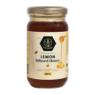 Shiva Organic Lemon Infused Honey 250g