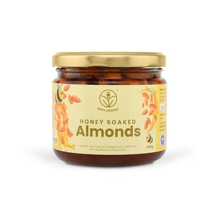 Shiva Organic Almonds Soaked in Organic Honey 400g