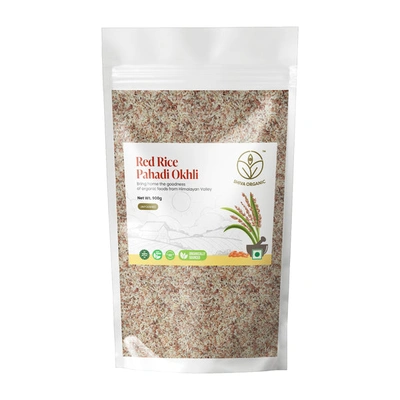 Shiva Organic Pahadi Red Rice Okhli 900g - Himalayan