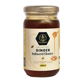 Shiva Organic Ginger Infused Honey 250g