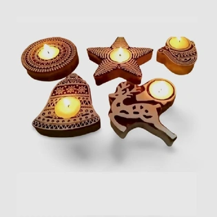 Tealight candle holders