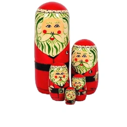 Santa toys wooden