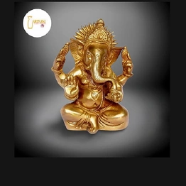 Ganesh statue brass