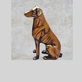 Dog sculpture