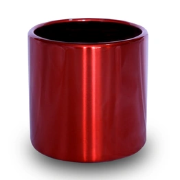 Prime Stainless Steel Planter pot Red colour