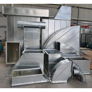 Pre fabricated Metal Ducts for Air cooling, Air conditioning, Kitchen exhaust, Fume extraction, Ventilation