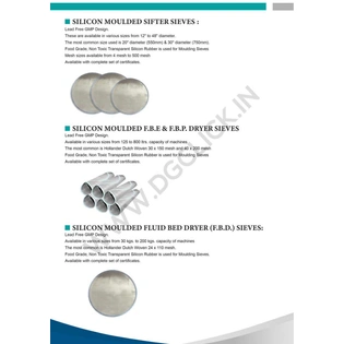 Sifter Sieves & FBD Sieves