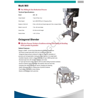 Octagonal Blender