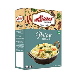 Instant Pulav Masala 100 gm (10 kg pack)