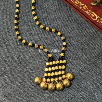 Handmade Tribal Dhokra Jewellery - Necklace