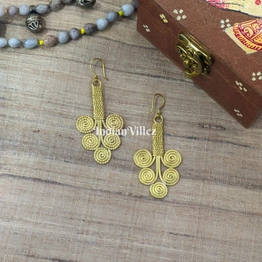 Handmade Tribal Dhokra Earrings