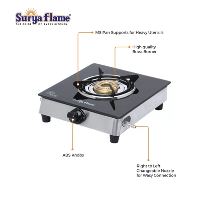 SF LPG Stove 1B Glaze Stainless Steel NA