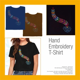 Hand Embroidery Women's Tops