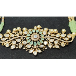 Pachi Kundan Necklace