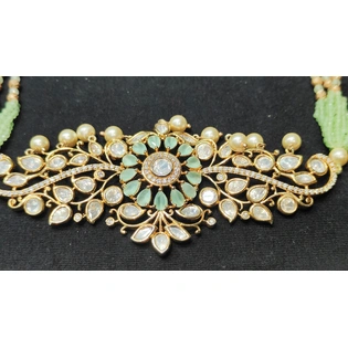 Pachi Kundan Necklace