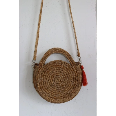 Gramya handcrafted banana fibre round crochet bags