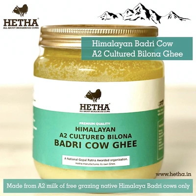 Himalayan Badri Cow A2 cultured Bilona Ghee / A2 Ghee