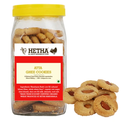 Atta Ghee Cookies / Whole Wheat Cookies with Ghee