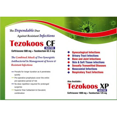 Ceftriaxone & Tazobactam Injection