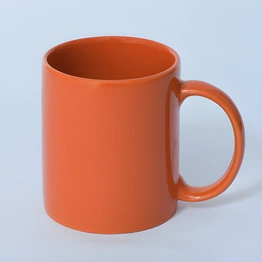 Orange Color Ceramic Coffee Mug | Tea Cup - 400ml