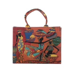 Power Tote Colourfully vibrant