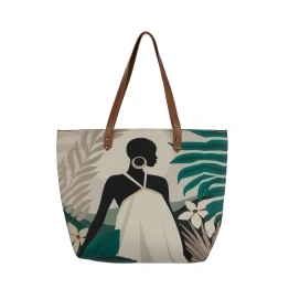 Classy Tote Lush green and beautiful