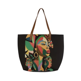 Classy Tote Kaleidoscopic and Bold