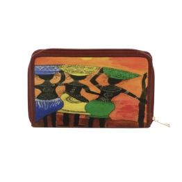 Chic Wallet no front pouch Dynamically Colourful