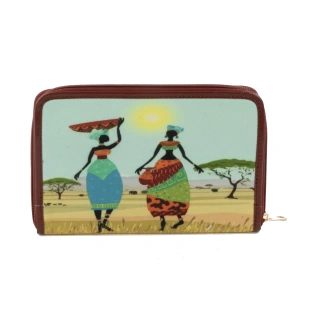 Chic Wallet no front pouch Serene Desert Ladies