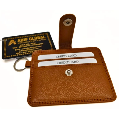 ADIF GLOBAL Model #AG7863 Card Case with Key ring and RFiD Protected.