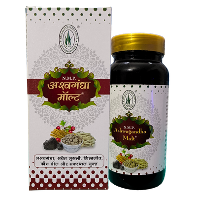 ASHWAGANDHA MALT A holistic approach to enhancing general health and vitality.