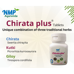 CHIRATA PLUS Tablets || Chirata, Kutki, and Giloy, is highly beneficial for liver health