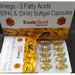 Flaxseed oil with Omega 3 6 & 9 Fatty acid Softgel capsules