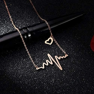 Everlasting Beat Heartbeat Necklace